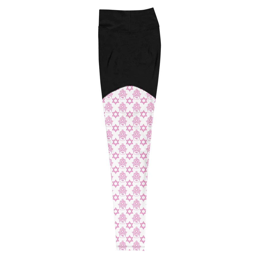 Pink Star of David Leggings product image (6)