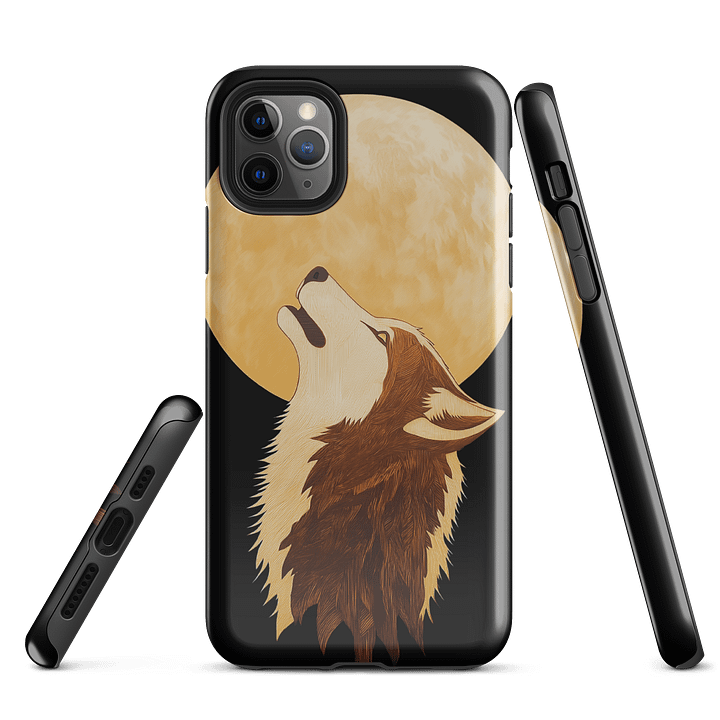 Howling Wolf iPhone® Tough Case product image (1)