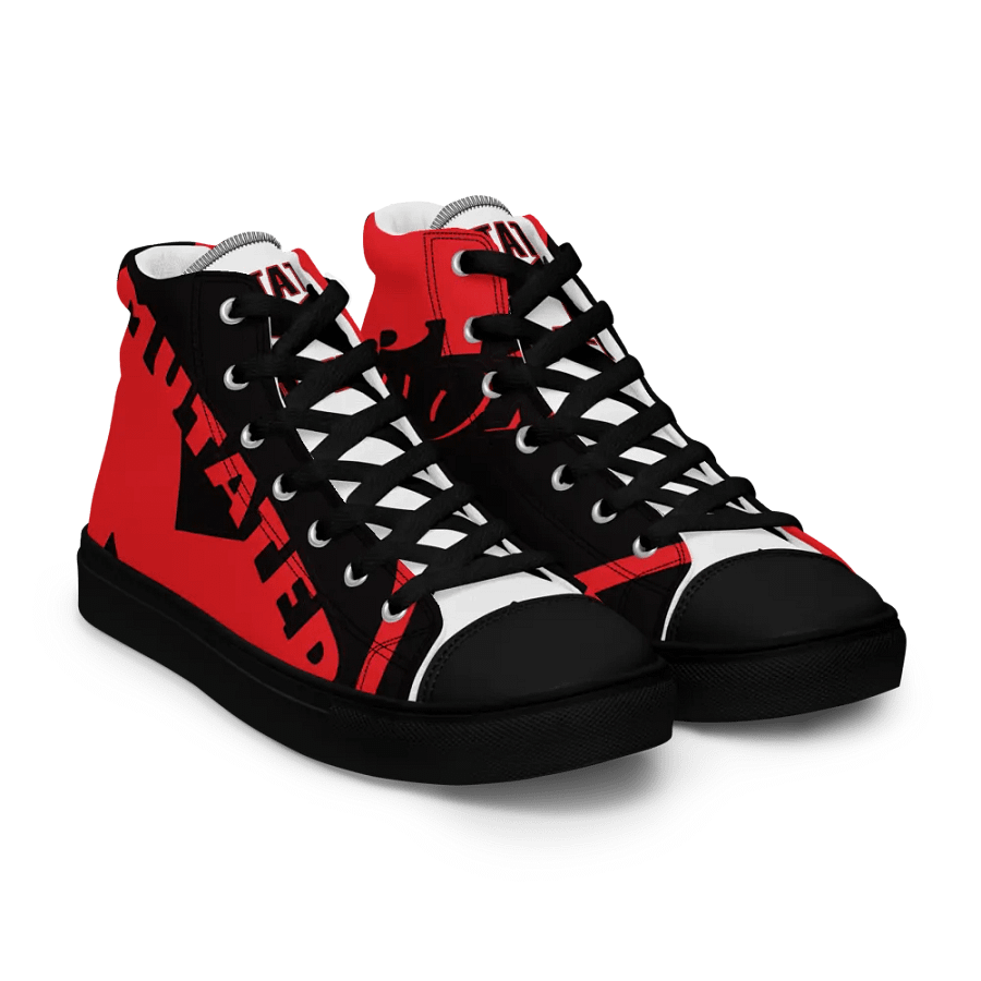 Mutated Pixel Comics High Top Canvas Shoes product image (12)