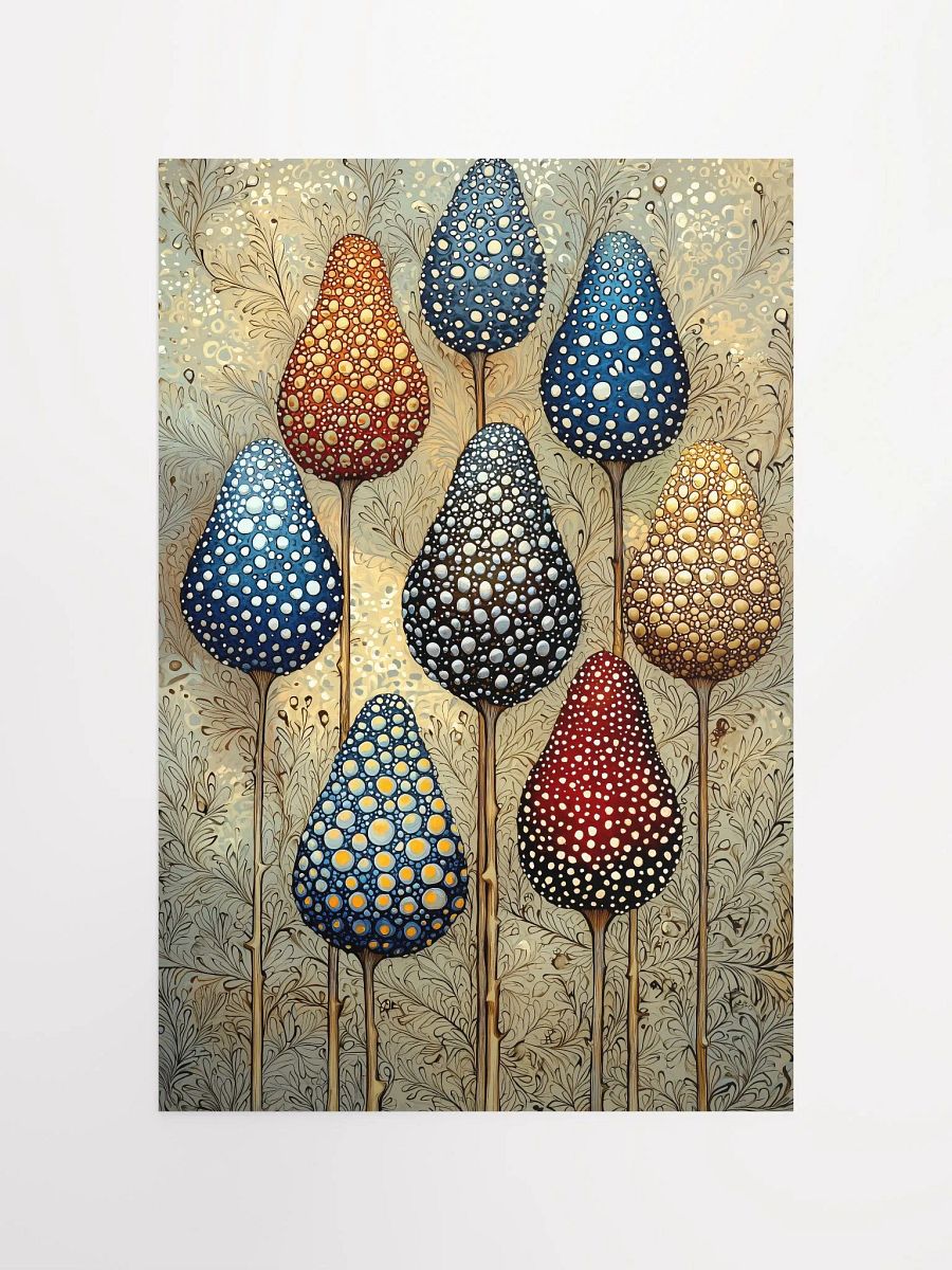 Celestial Pods: Dreamy Poster of Mystical Forest Fruits product image (4)