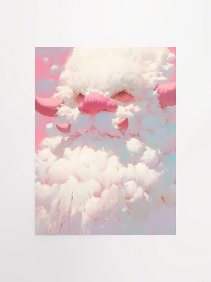 Ethereal Yeti Fantasy Poster product image (1)