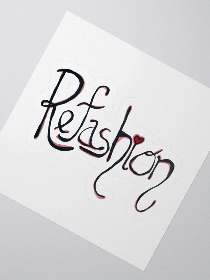 Refashion Kiss Cut Stickers product image (2)