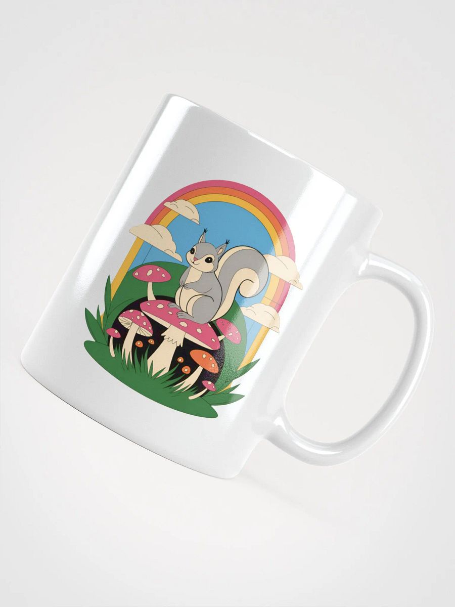 Whimsical Squirrel and Mushroom Mug product image (10)