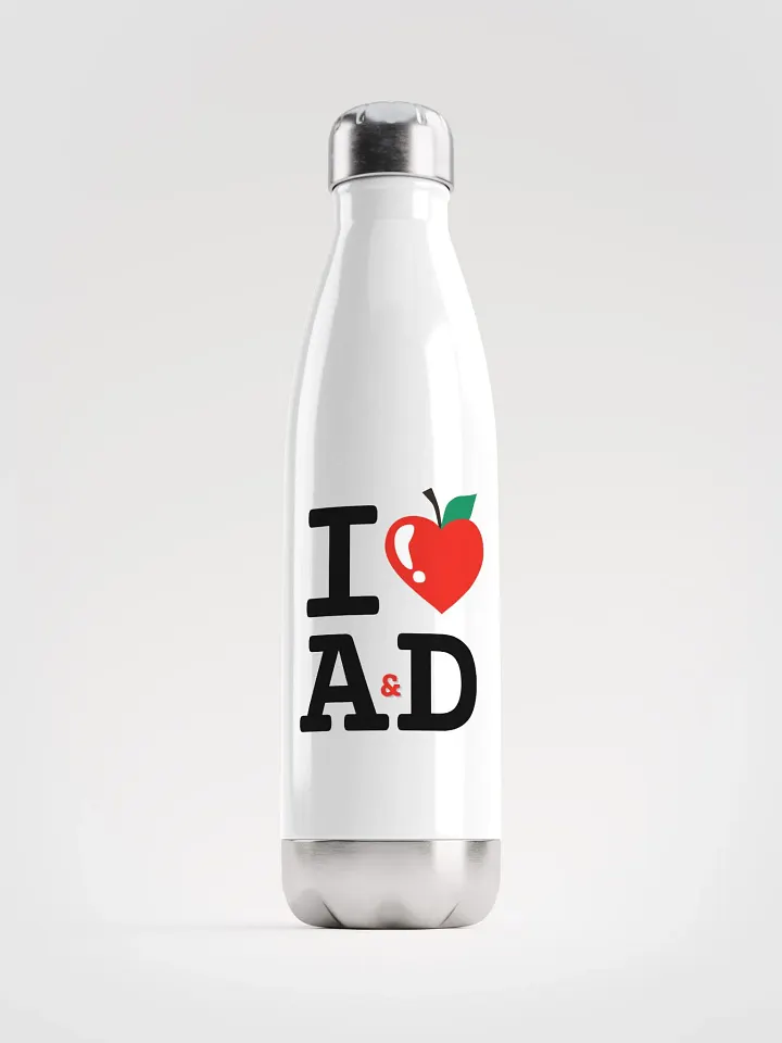 I Heart AD Water Bottle (NY Red) product image (1)