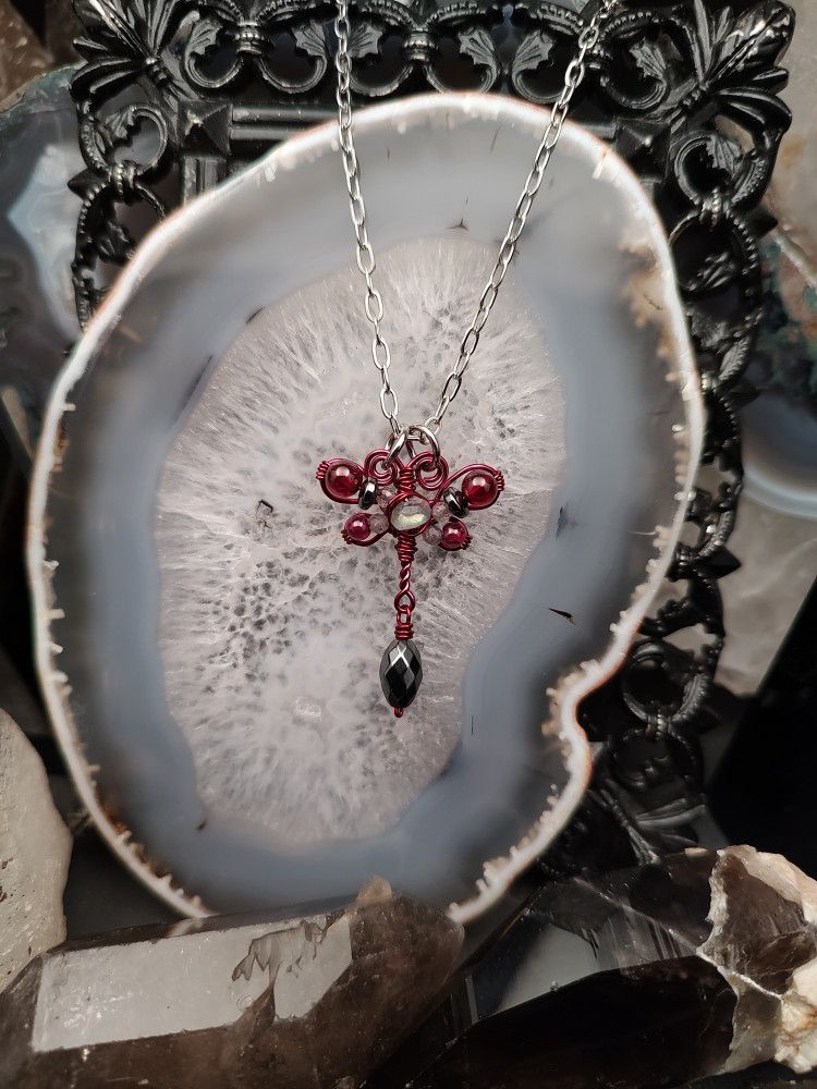 Dragonfly - Burgundy Glow Small product image (1)