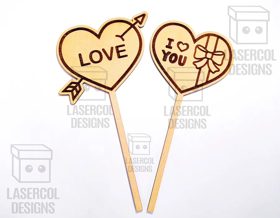 Hearts Set 3 - Laser Cut Files product image (10)