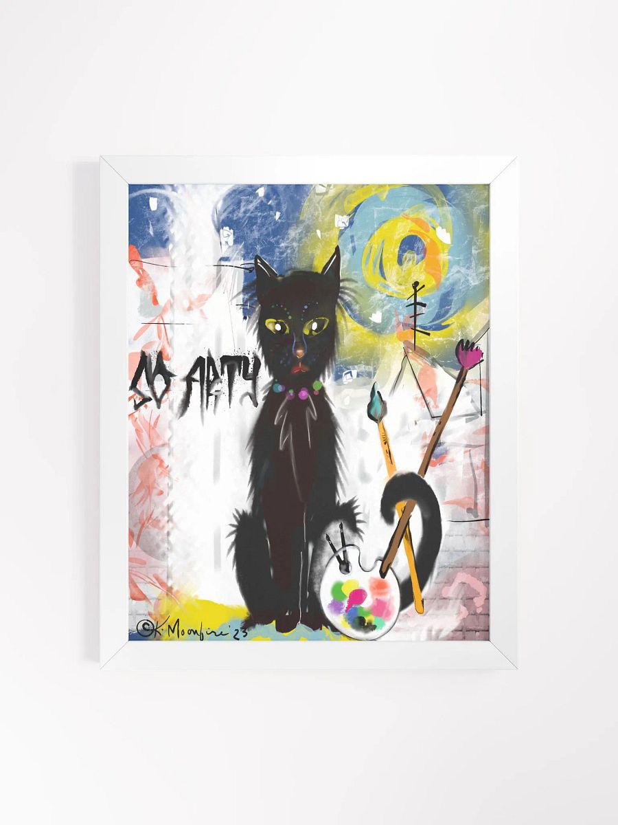 CityCatPaint 'So Arty' - Framed Art product image (2)