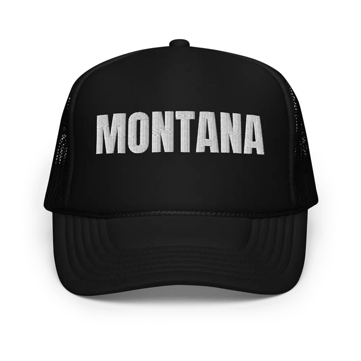 Montana - Embroidered Trucker Cap Hat product image (1)