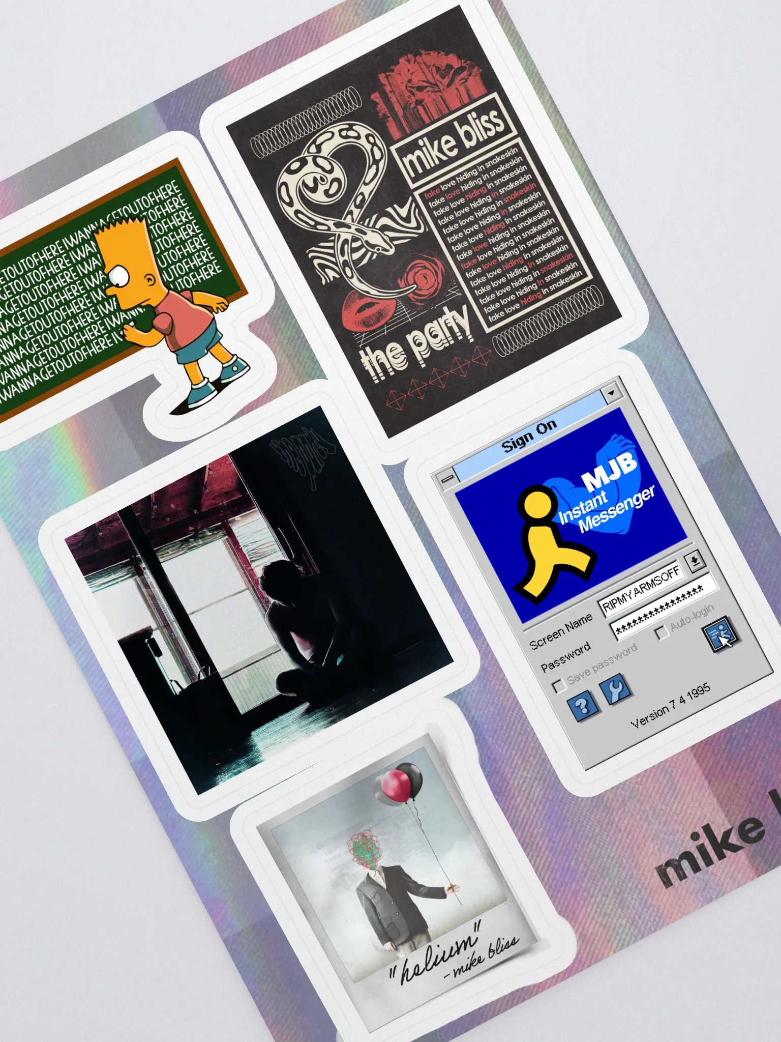 the party - sticker sheet product image (1)