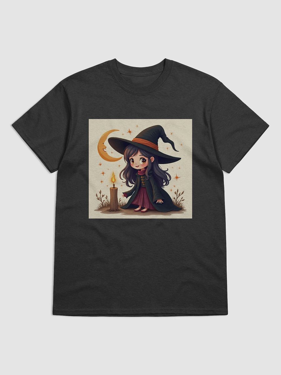 cute little witch girl t-shirt for girls product image (1)