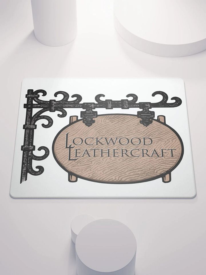 Lockwood Victorian Sign Gaming Mouse Pad product image (2)