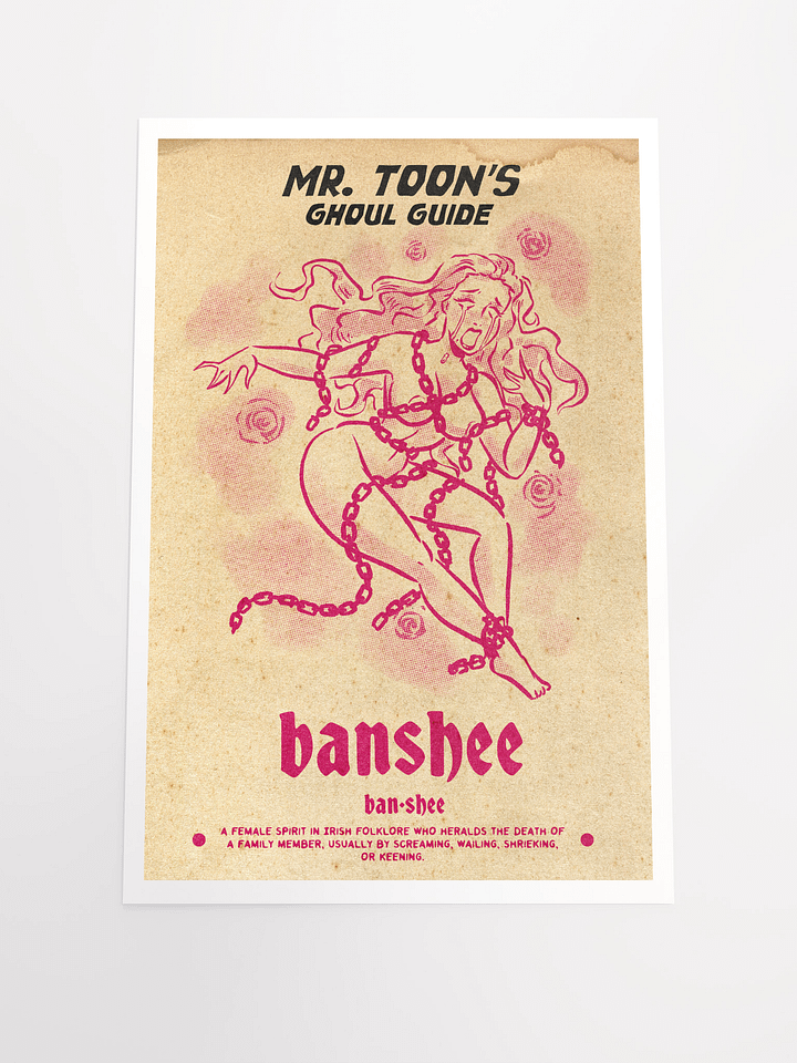 Mr. Toons Ghoul guide: Banshee product image (1)