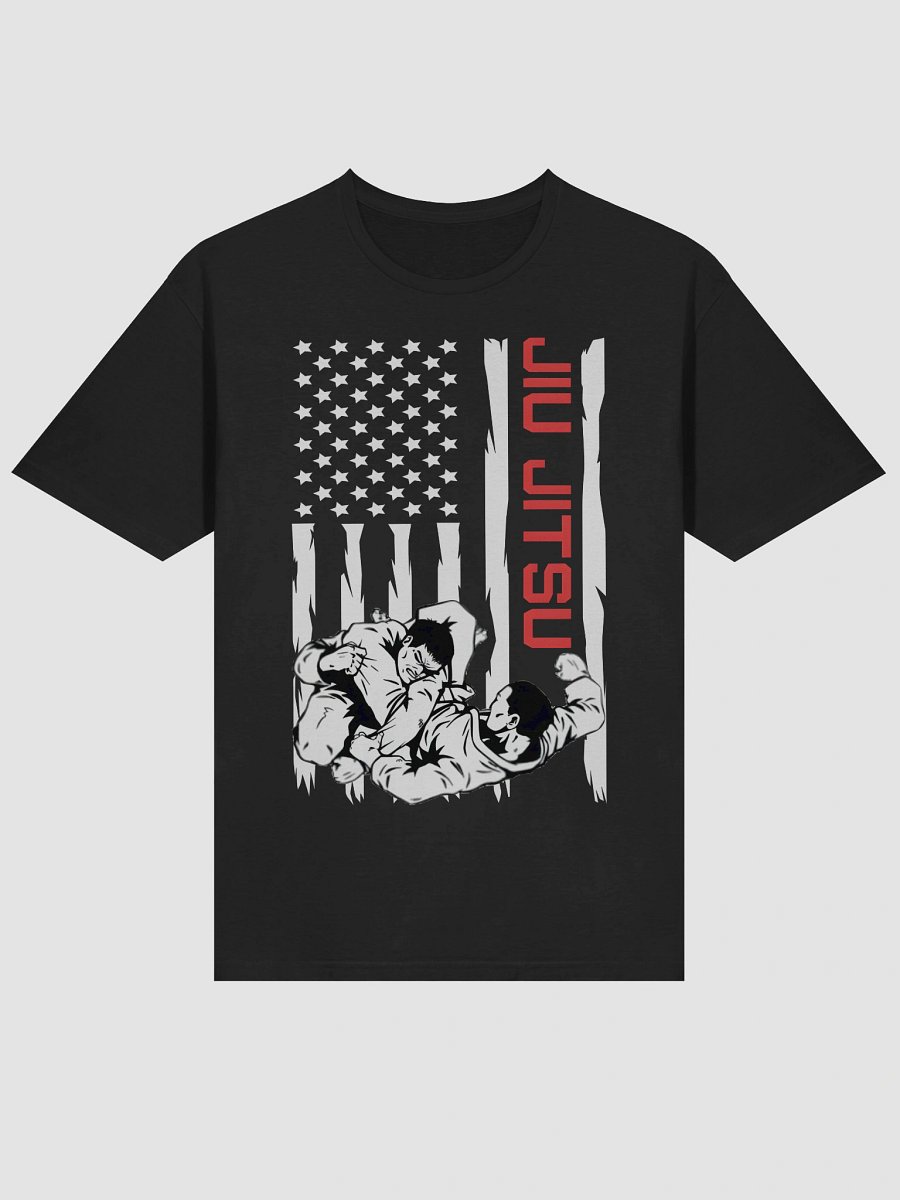 American Flag Jiu Jitsu T-Shirt product image (3)