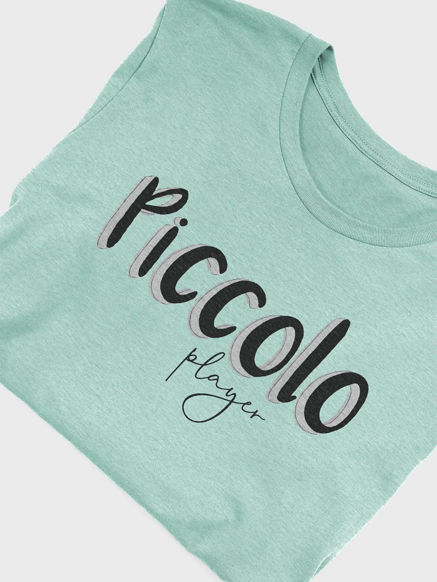 3D Piccolo Player Typography Tee - Unisex product image (9)