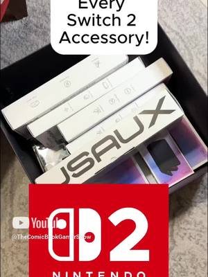 Every Switch 2 Accessory! #jsaux #nintendoswitch2 #gaming #switch2 #switch2accessories #nintendoswitch2accessories #switch2case @JSAUX 