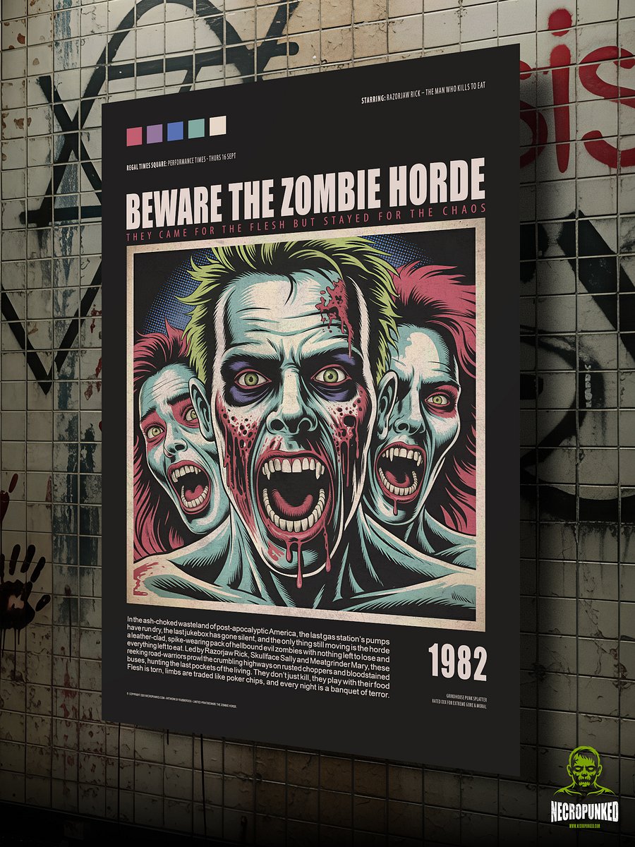 Beware the Zombie Horde product image (2)