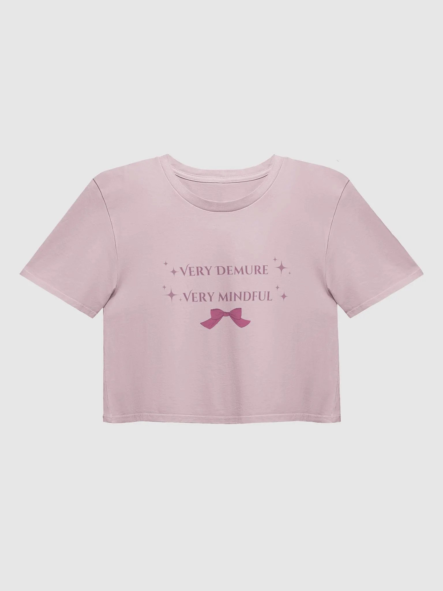 Sparkling Very Demure, Very Mindful Crop Top product image (3)