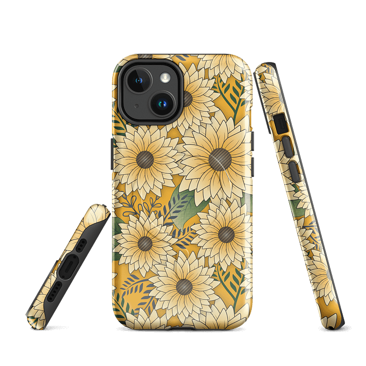 Sunflower Serenade MagSafe® iPhone® Tough Case product image (2)