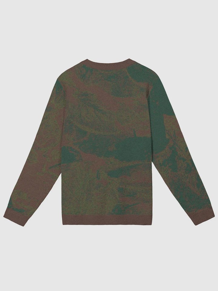 Knitted Crewneck Sweater Classic Fit - MossyOak - It Happennnns Camo product image (2)