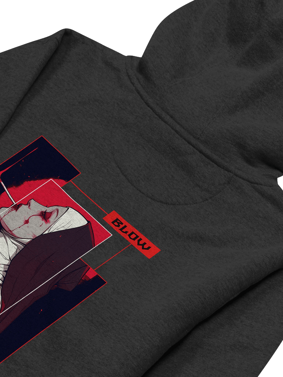 "Blow Smoke" Back Unisex Printed Hoodie product image (4)