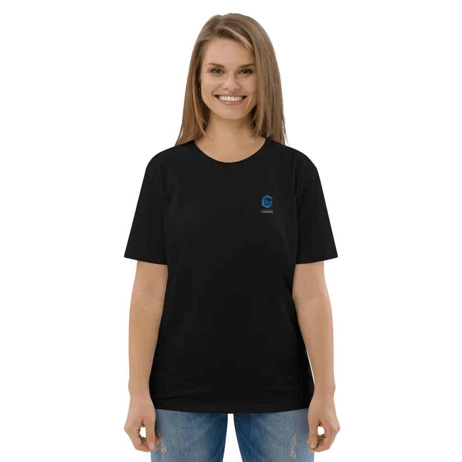 Embroidered Logo Organic Tee HUMBLE LIFE Gaming product image (3)