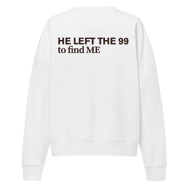 Lamb of God Watercolor Organic Sweatshirt product image (2)