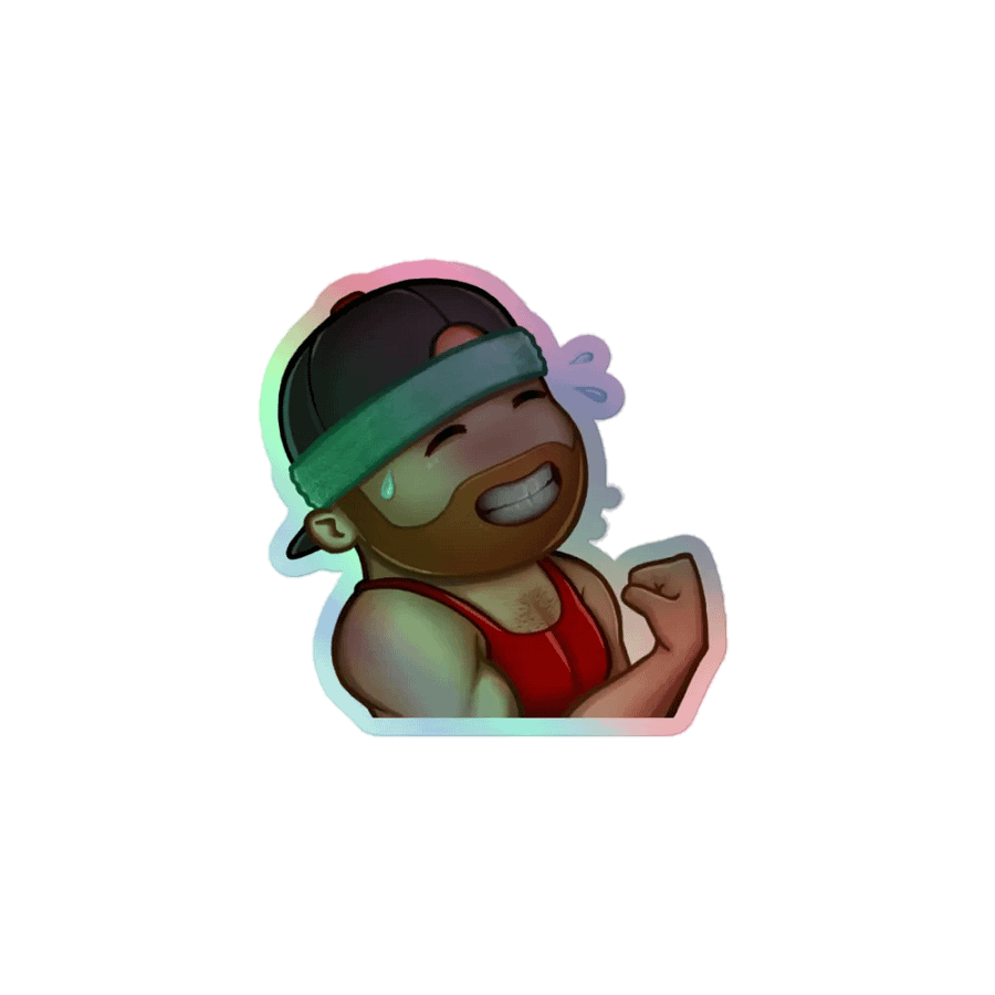 Sticker | HuugeWarmUp (Holo) | Texas 2024 product image (2)