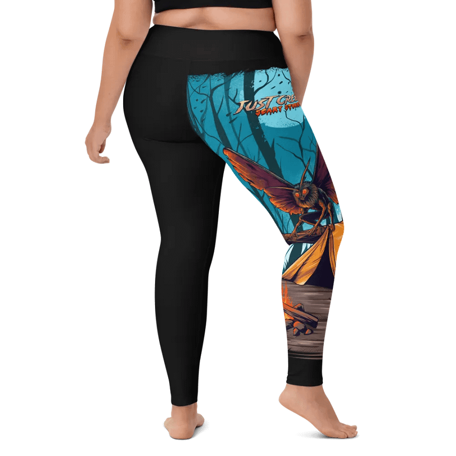 Eerie Mothman Yoga Leggings product image (10)