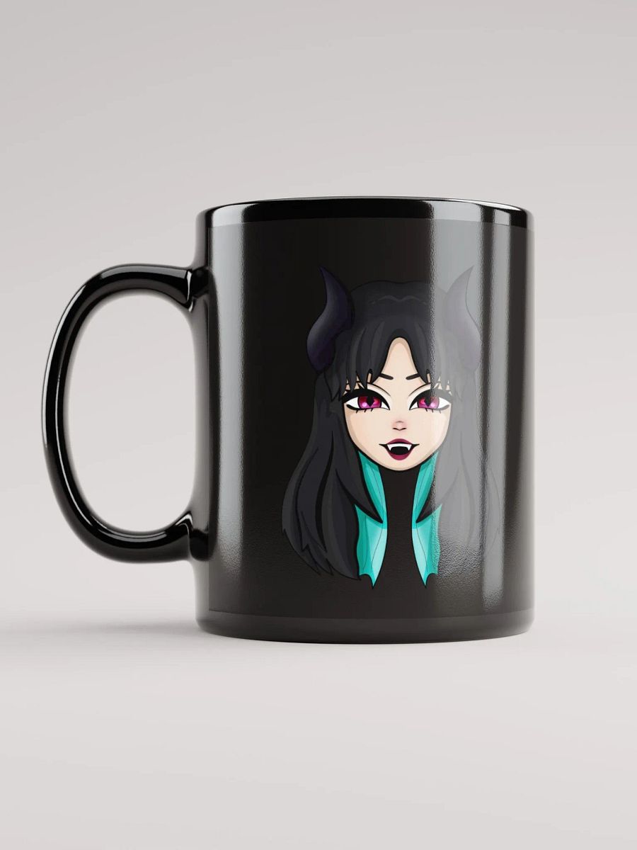 Bex Black Glossy Mug product image (3)