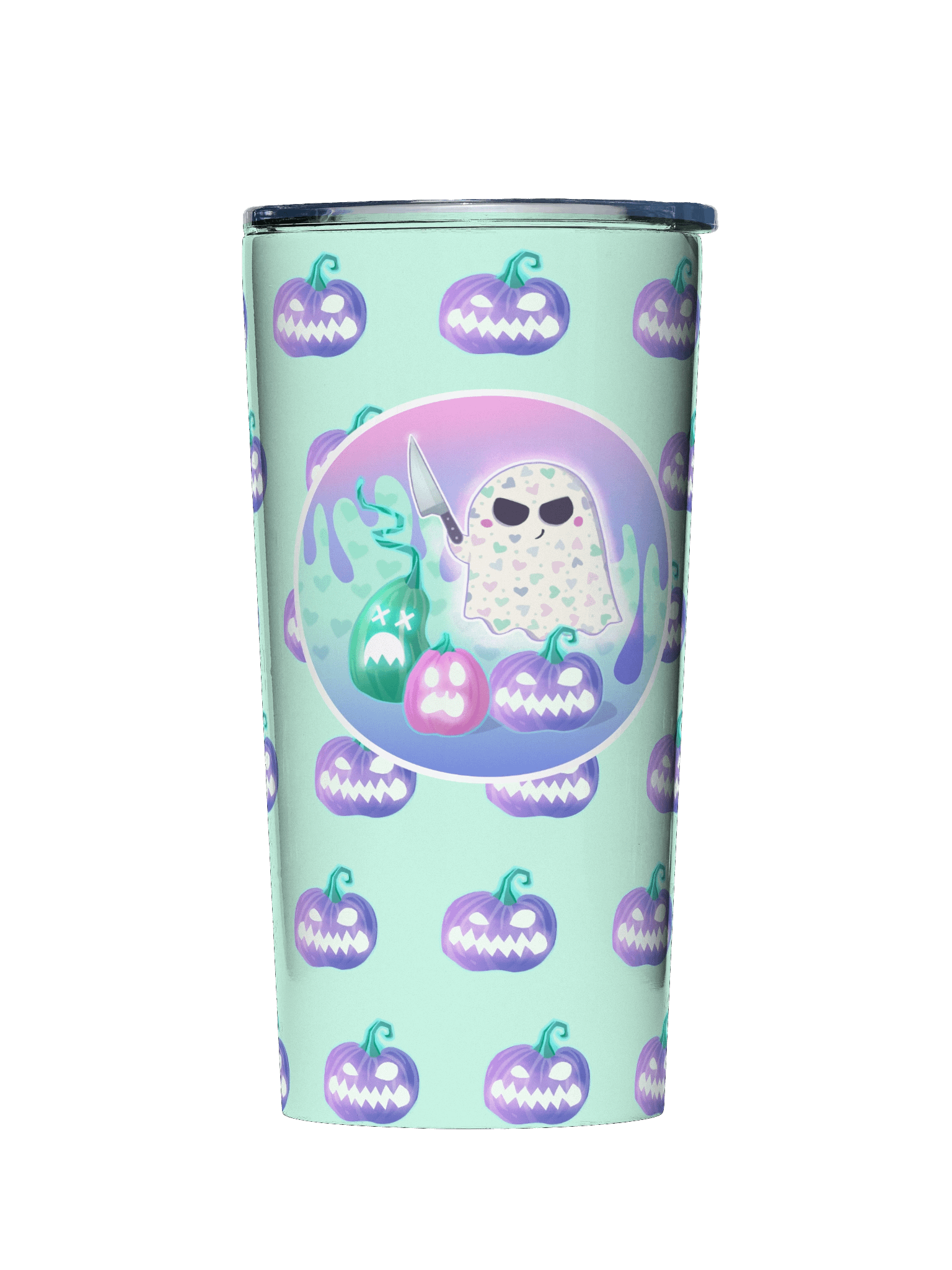 Pastel Little Ghost Pumpkin Carver - Stainless Steel Tumbler product image (3)