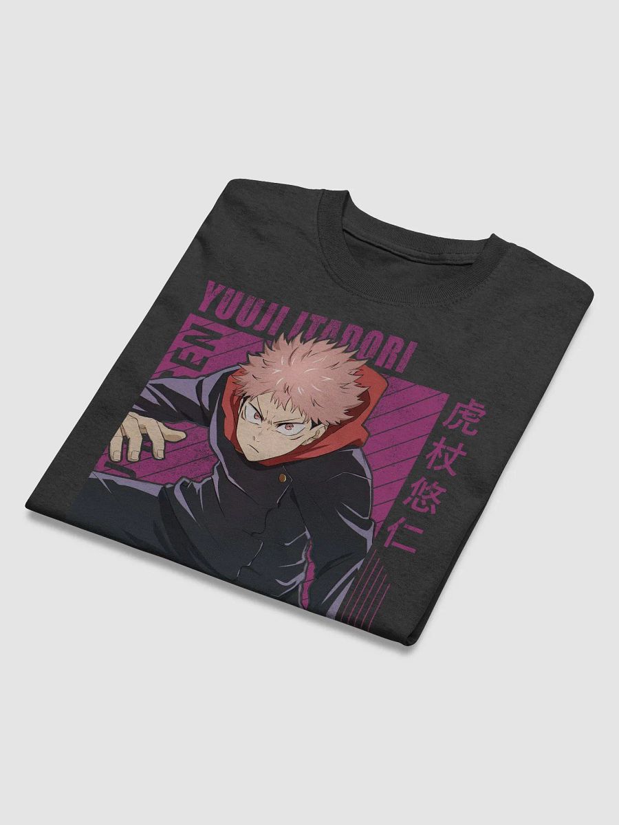 Jujutsu Kaisen Yuji Itadori Action Pose T-Shirt – Gildan Heavyweight product image (4)