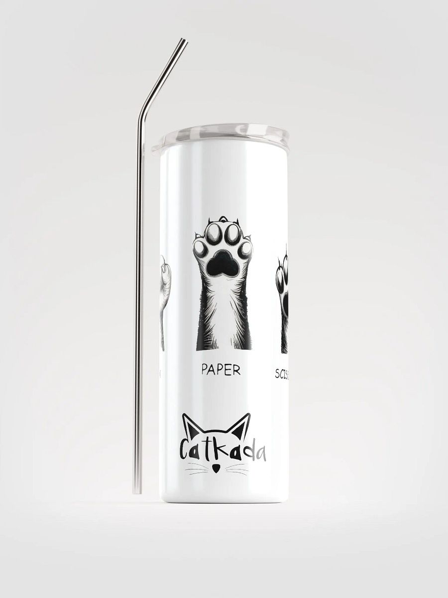 rock, paper, scissors stainless steel cup product image (1)