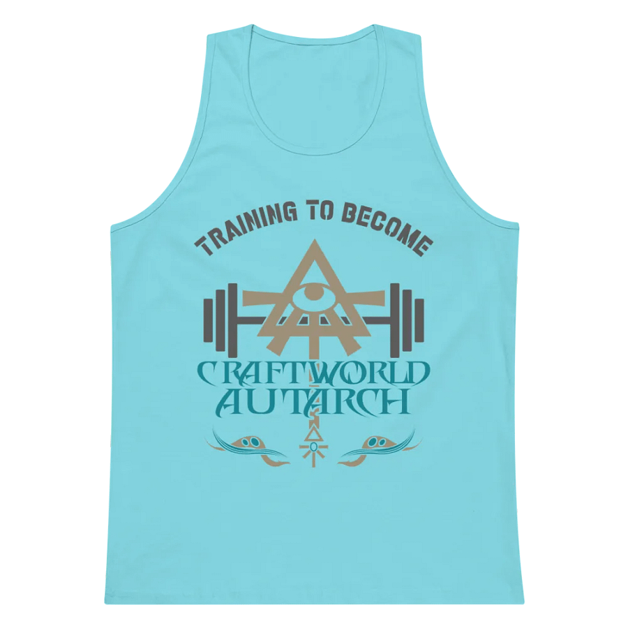 Training to Become Craftworld Autarch - Warhammer Aeldari Gym Tank top product image (5)