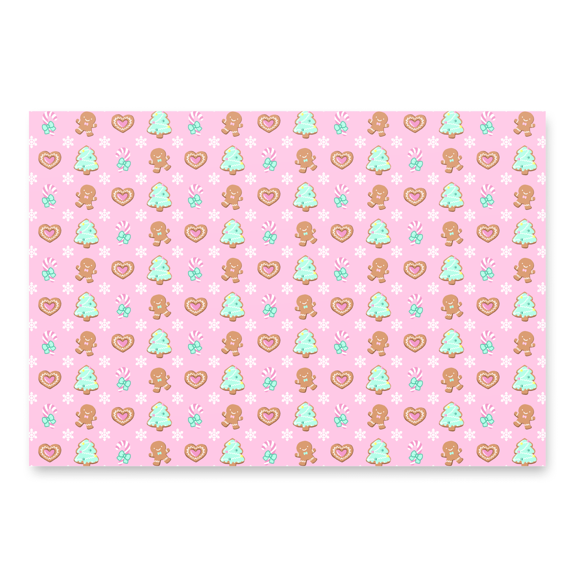 Cozy Gingerbread Wrapping Paper product image (2)