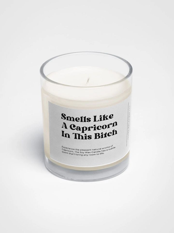 Funny Capricorn Candle product image (2)