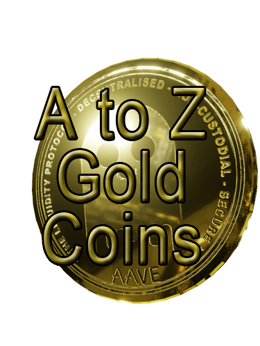 ANIMATED 3D A-Z GOLD CRYPTO COINS product image (3)