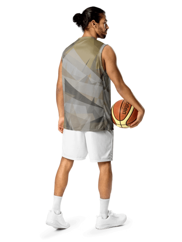 Geometric Fusion Recycled Basketball Jersey product image (3)