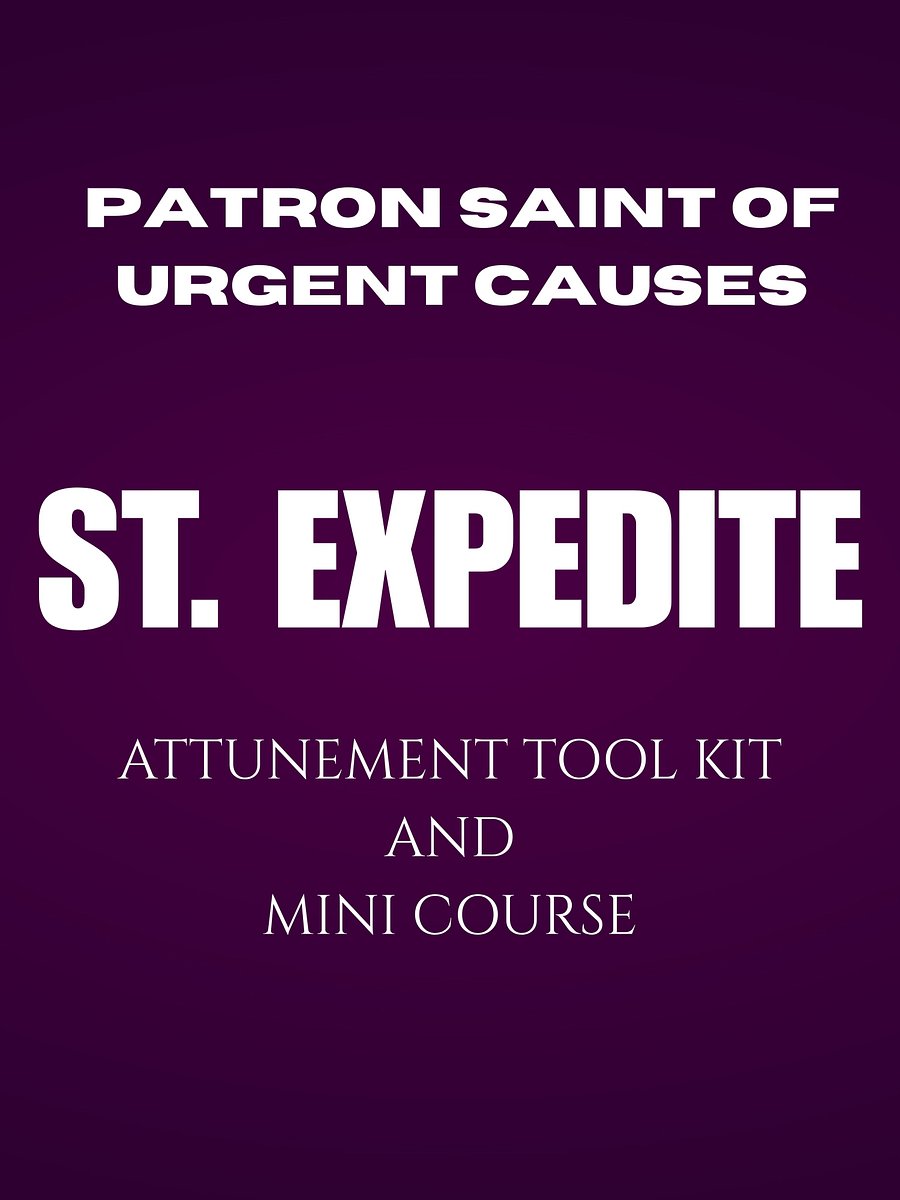 St. Expedite Attunement Tool Kit and Mini Course by O. December Derry product image (1)