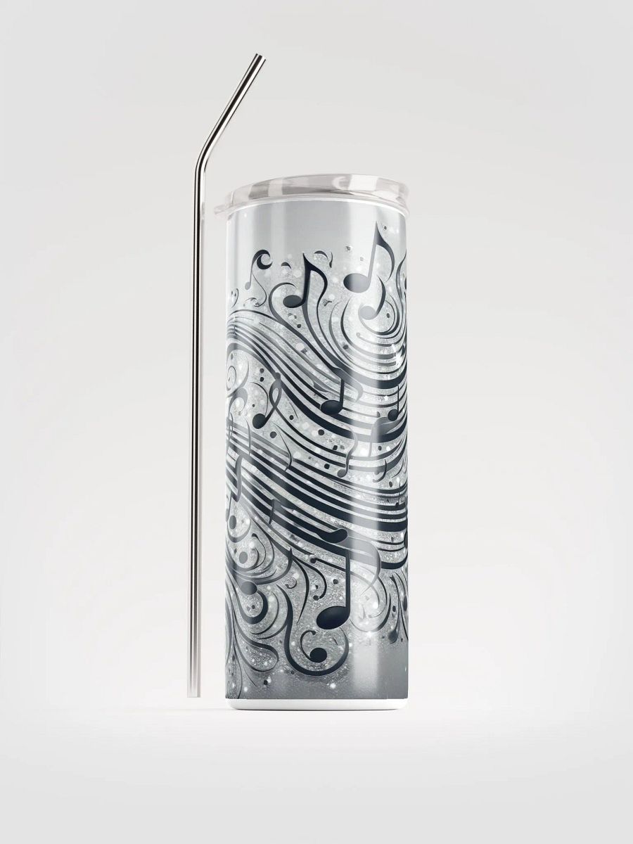 Rhythmic Notes Stainless Steel Tumbler product image (1)