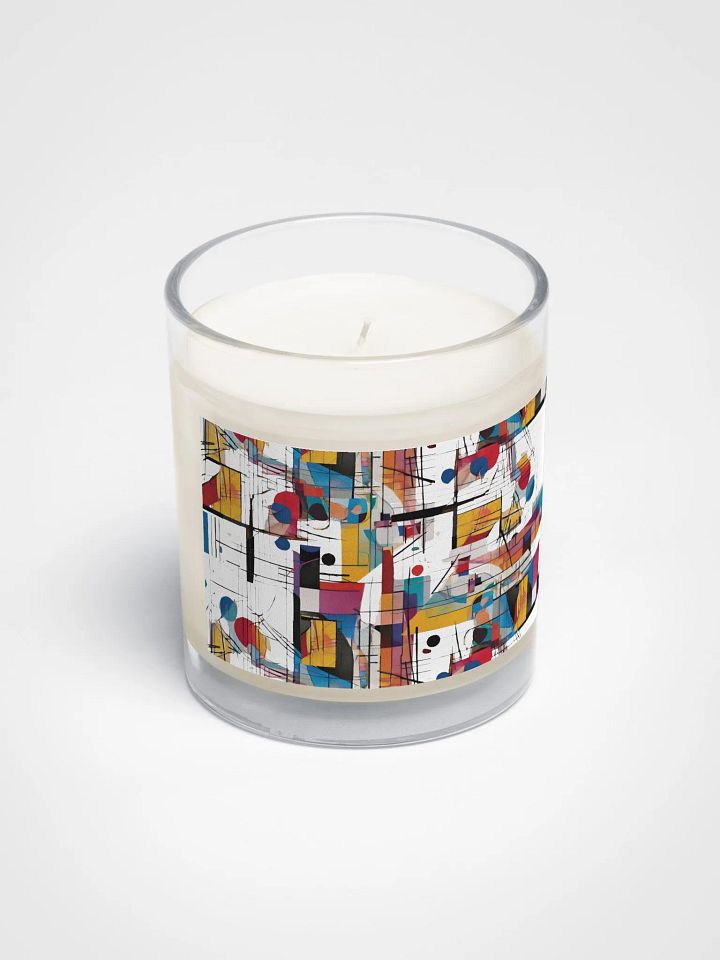 kadinsky inspired candle for arty homeowners product image (2)