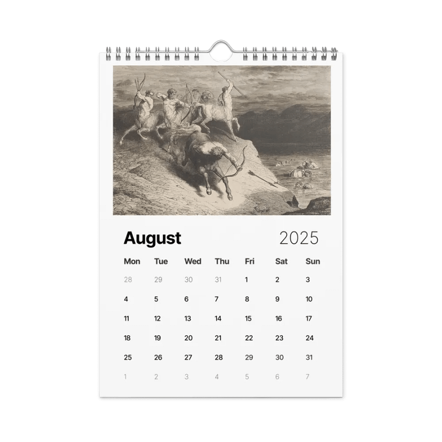 INFERNO 2025 calendar! product image (9)
