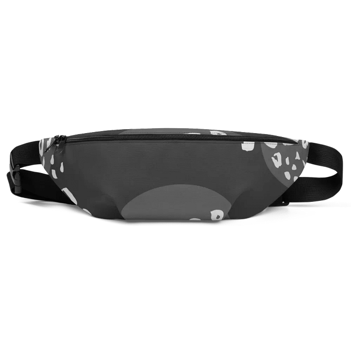 Grey Hues Abstract Fanny Pack product image (1)