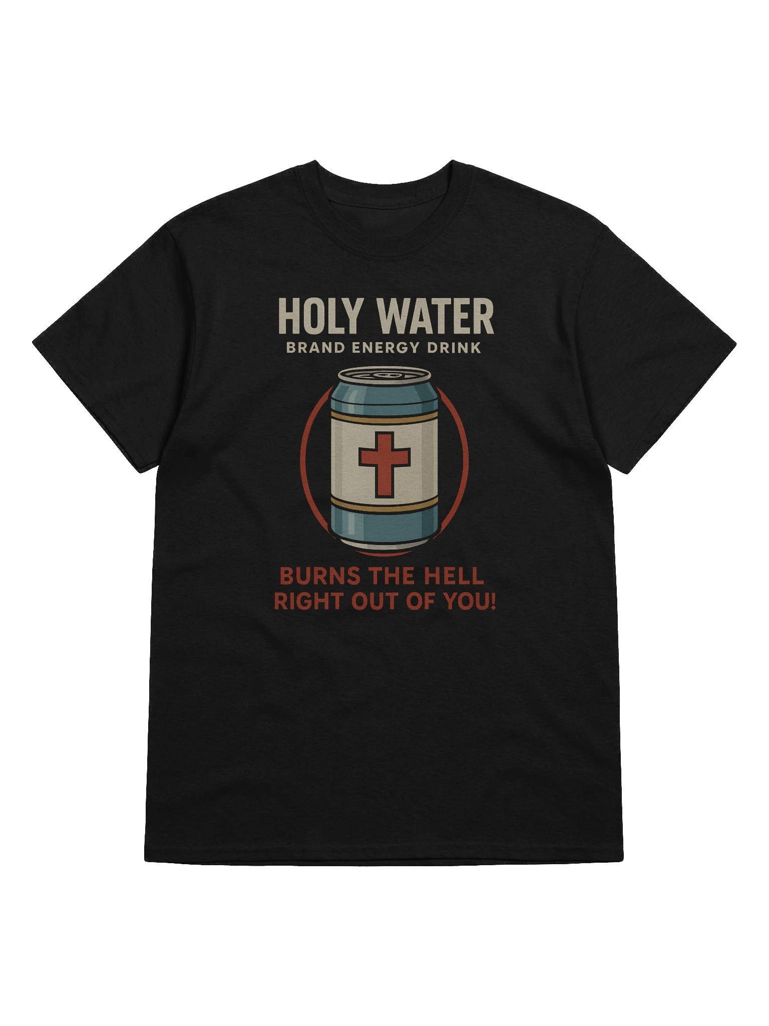 Holy Water Brand Energy Drink Unisex Tee product image (5)