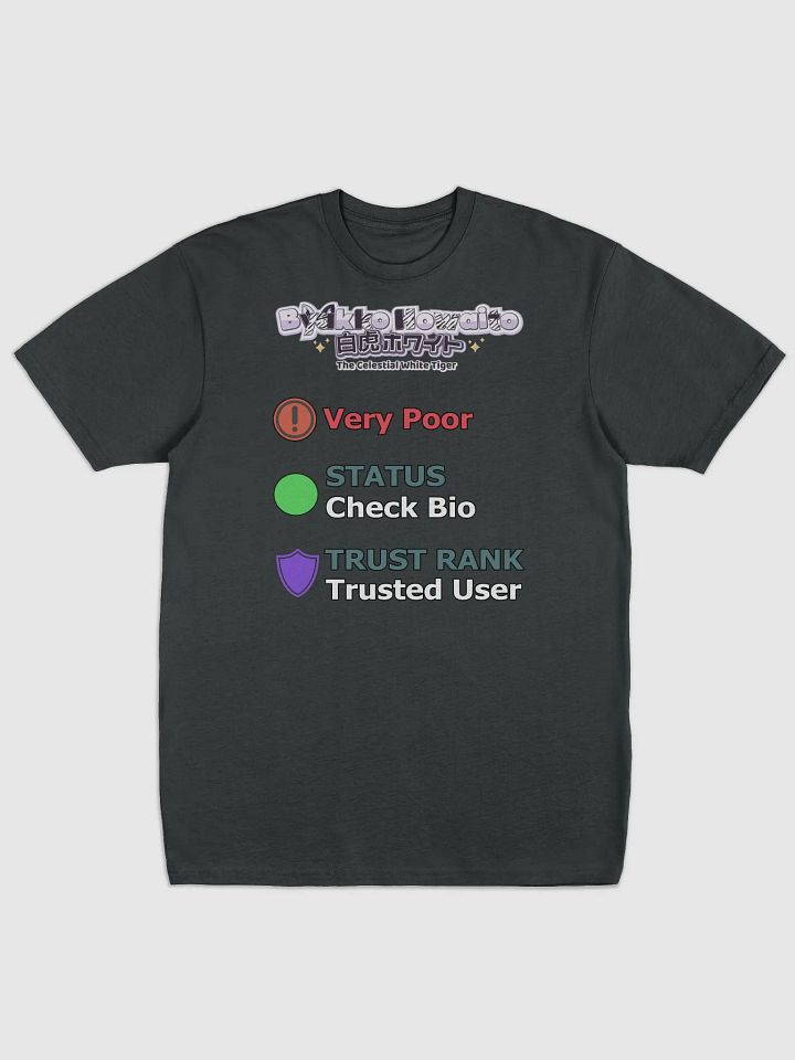 Premium Heavyweight Tee - Byakko VR Stats Edition product image (1)