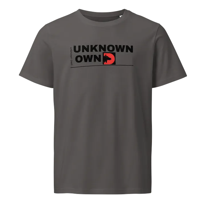 Man T-Shirt Unknown Own Graphic Unisex Organic T-Shirt product image (1)