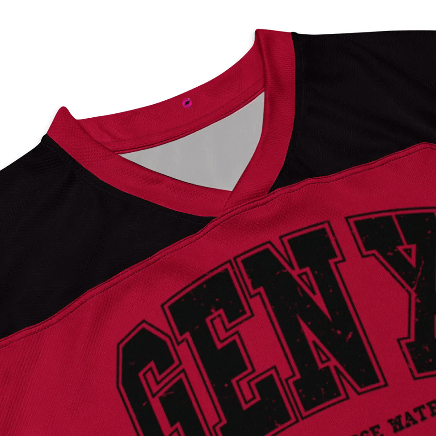 Distressed Gen X Hockey Fan Jersey product image (3)