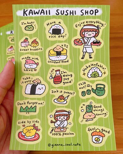 MAY SHOP UPDATE☀️🌈
New sticker sheets, glitter stickers bundles, art print and keychains are now available in my shop! 😊

I h...