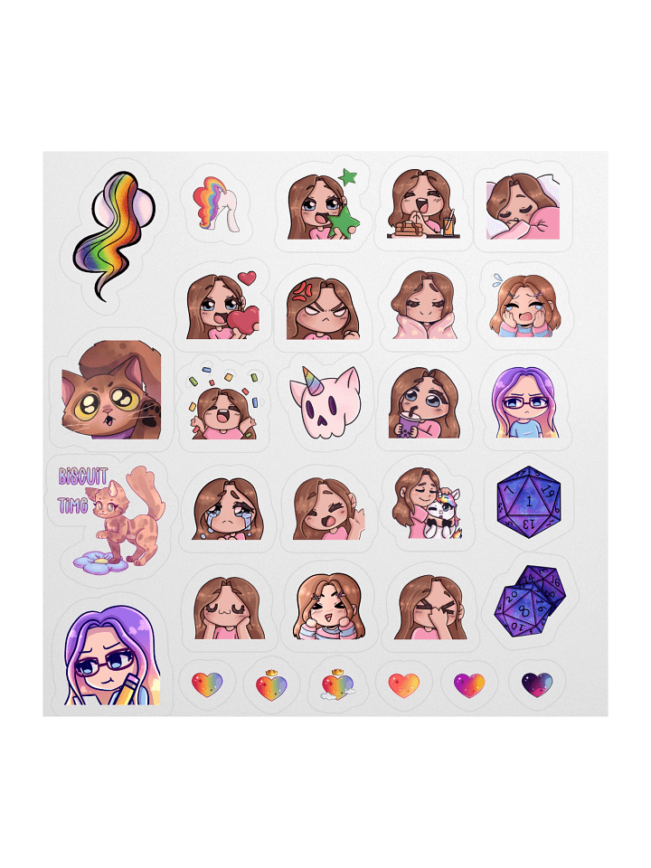 IRL Emote Stickers! product image (1)