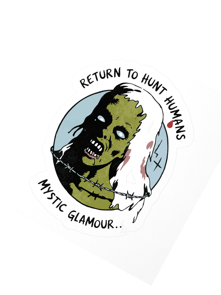 Mystic Glamour Zombie Kiss Cut Stickers product image (4)