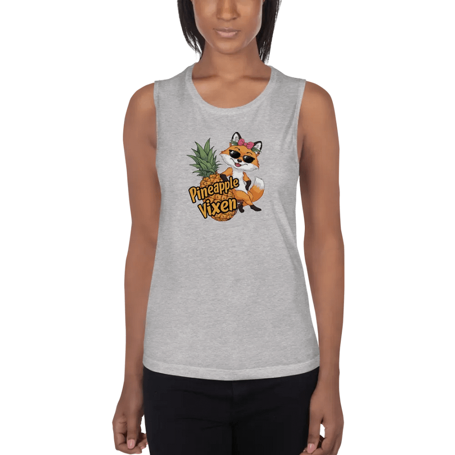 Pineapple Vixen Swinger Wife Women's Flowy Tank product image (9)